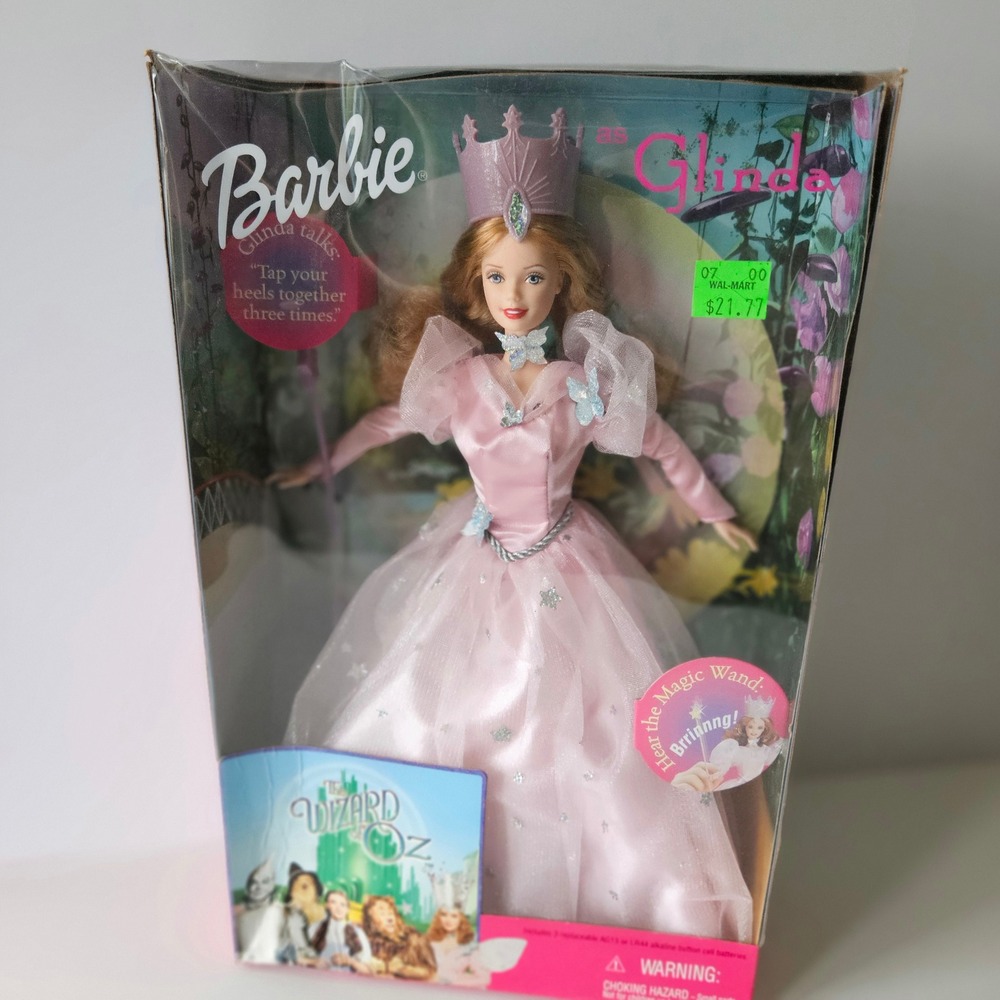 Barbie as Glenda The Good Witch Doll Wizard of Oz 1999 Mattel Collectible